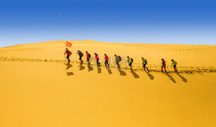 内蒙古库布其沙漠旅游团风光图片