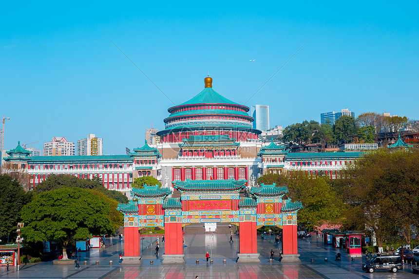 重庆人民大礼堂高清图片下载正版图片501609014摄图网