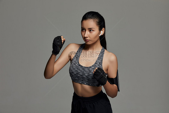 女拳击运动员图片