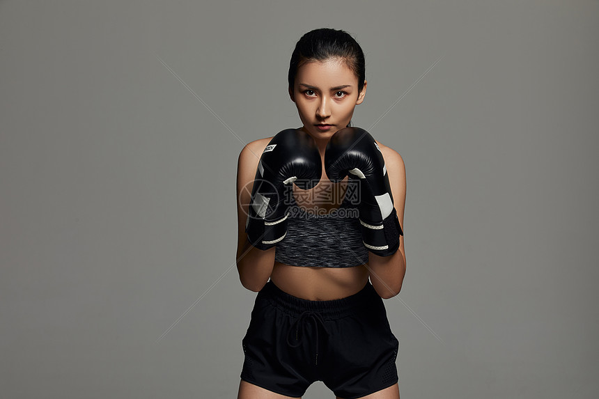 女性拳击运动员图片