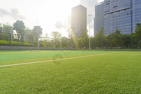 校园运动场校园小区操场背景