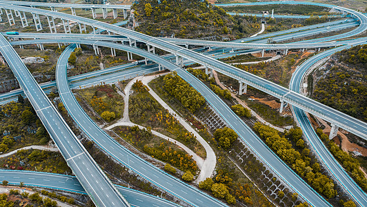 贵州高速公路贵州安顺小屯立交高速枢纽背景