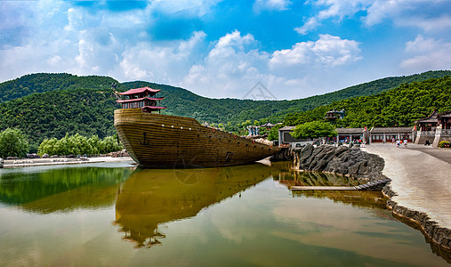 山东威海华夏城旅游景观图片