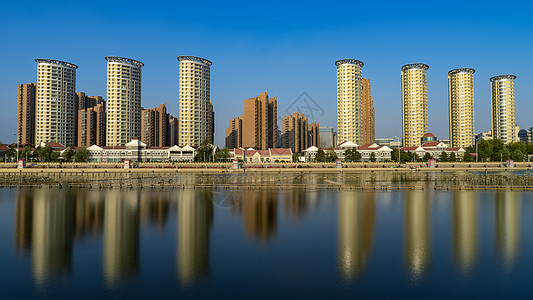 呼和浩特如意广场建筑景观背景