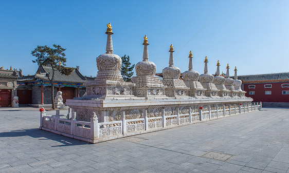 呼和浩特大召寺庙图片