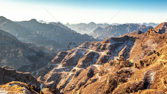 北京西山太行山脉图片