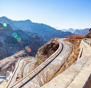 北京红井路山路图片