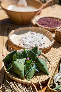 端午节粽子食材图片