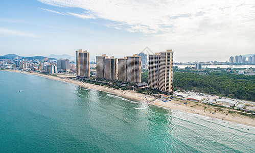 惠州双月湾海景背景图片