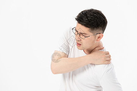 男性肩周炎疼痛图片