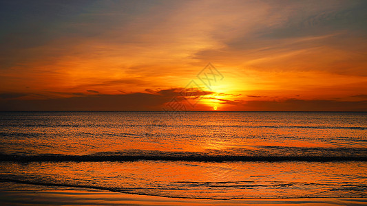 世界十大落日马来西亚哥打京那巴鲁落日背景图片