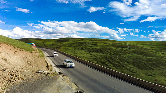 西藏车 远方高清图片