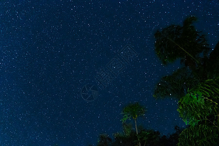 夏威夷大岛星空背景图片