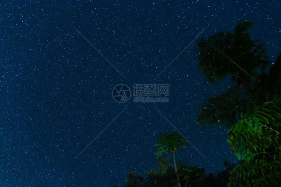 夏威夷大岛星空图片