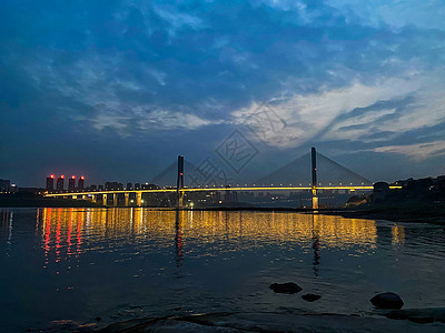 重庆两江大桥夜景图片