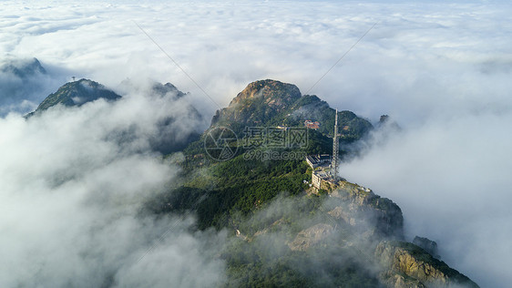 黄山101发射塔图片