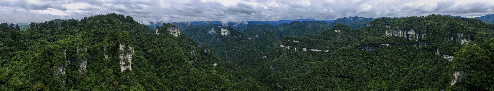 深山世界自然遗产贵州施秉云台山航拍摄影图片背景