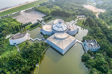 虎门炮台东莞海战博物馆背景