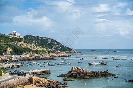 嵊山枸杞岛背景图片