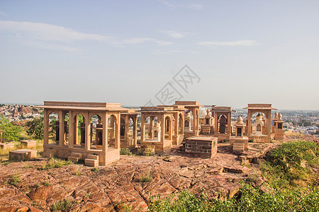 印度焦特布尔贾思旺萨达陵墓图片