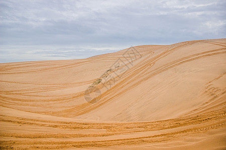 越南美奈红沙丘高清图片