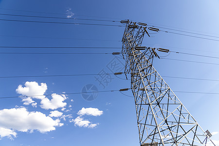 高压电网高压电塔背景图背景