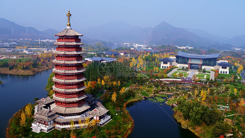 雁栖湖风景图片