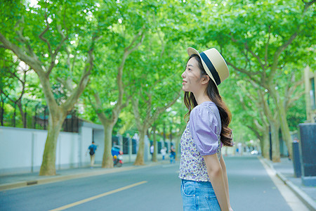 夏日小清新美女写真图片