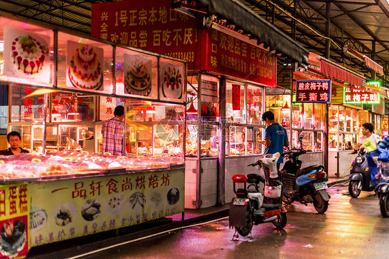 夜市地摊摆摊图片