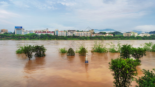 洪水洪涝自然灾害图片