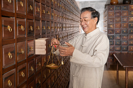 老年中医称药材图片