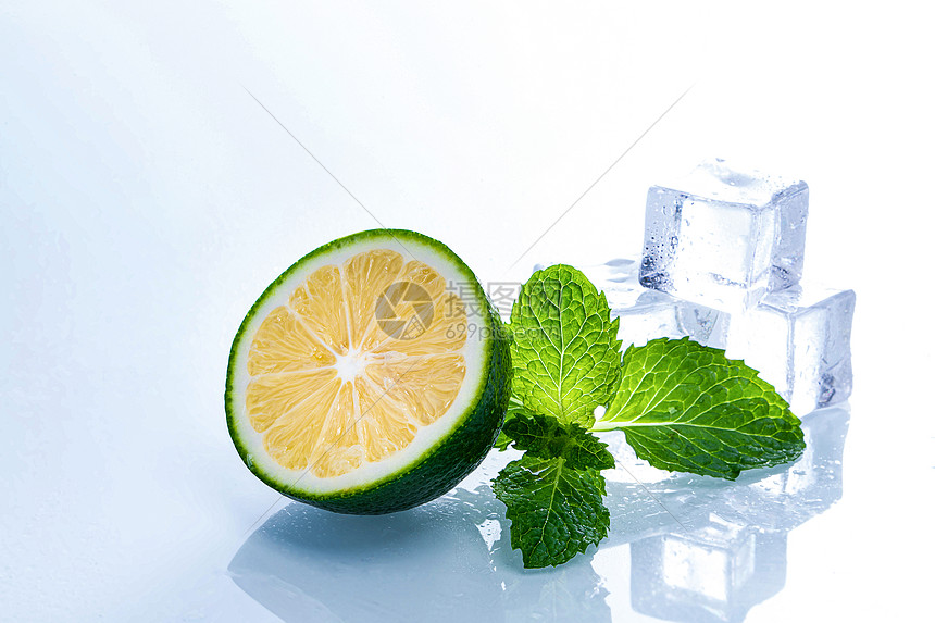 冰凉青柠檬薄荷高清图片下载 正版图片 摄图网 冰凉青柠檬薄荷高清图片下载 正版图片 摄图网