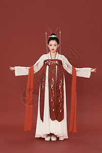 优雅古韵汉服中国风美女图片