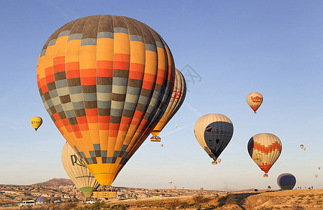 土耳其热气球图片