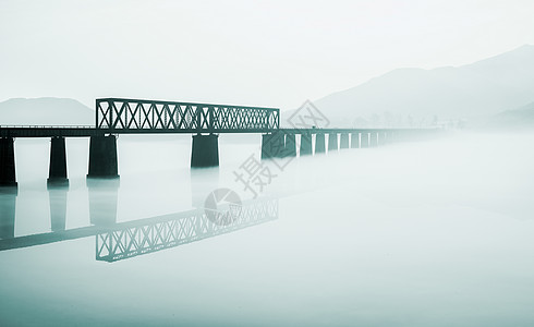 鸭绿江大桥风光背景