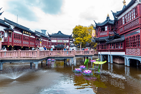 上海豫园城隍庙豫园高清图片