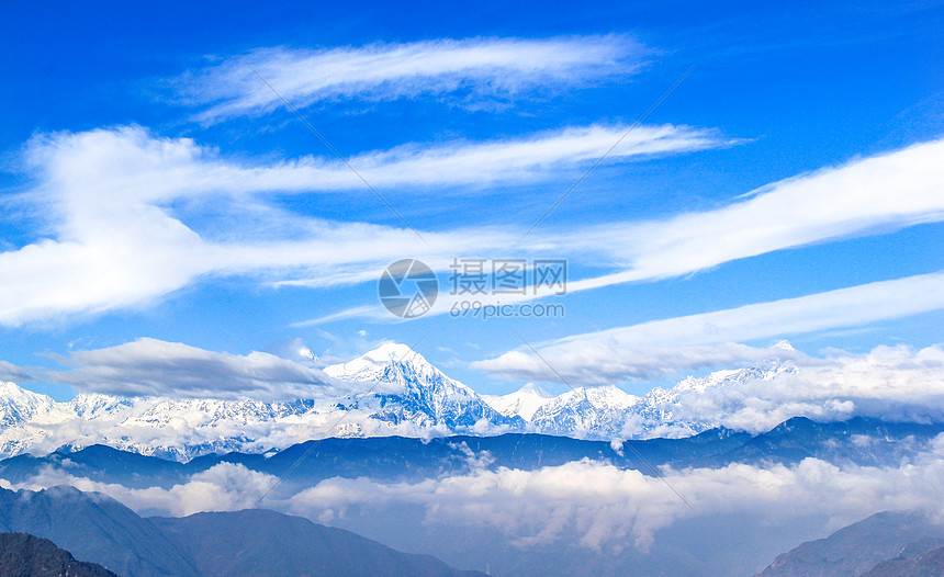 四川牛背山风光图片