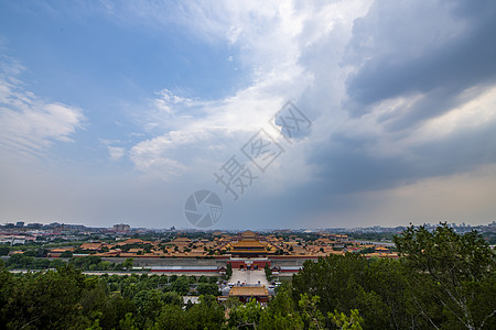 北京故宫博物院全景高清图片