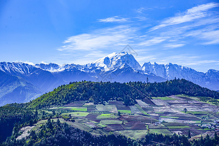 哈巴雪山图片