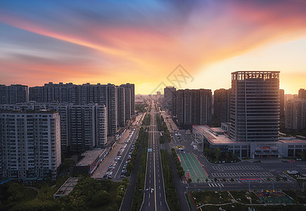 道路设计城市网络交通背景