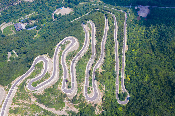 山东青州仰天山盘山公路图片