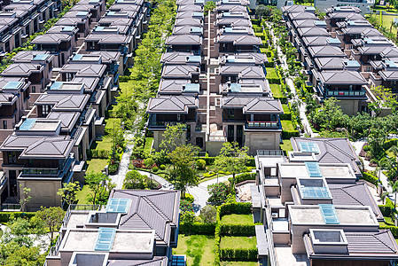 高档小区建筑群图片