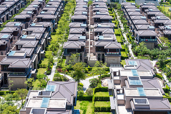 高档小区建筑群图片