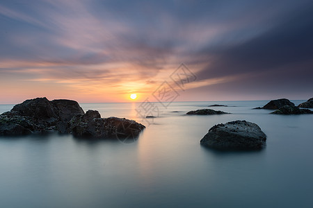 大连海岸风光背景图片