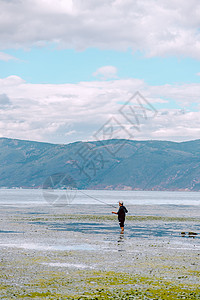 洱海客栈洱海背景