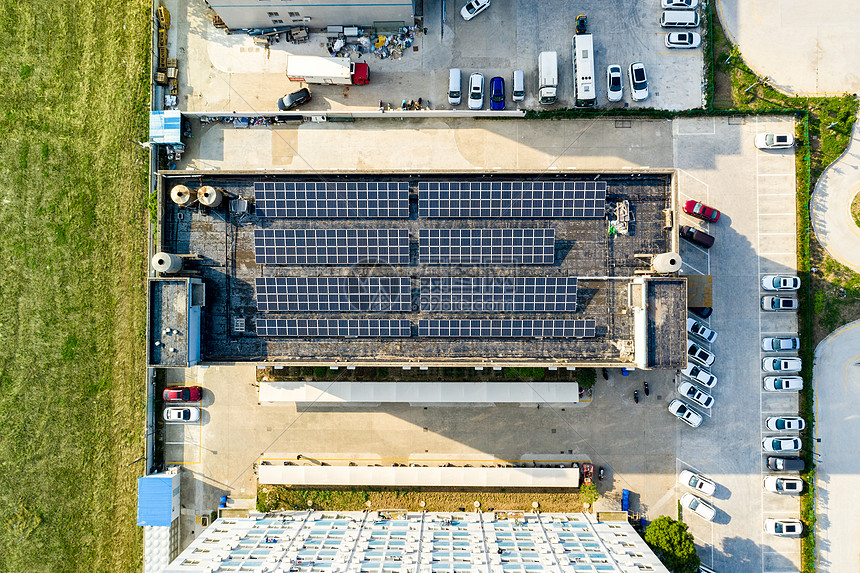 工厂太阳能系统图片