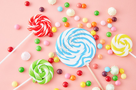 彩色糖果创意棒棒糖宝糖果高清图片