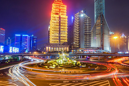 上海城市夜景高清图片