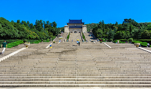 南京中山陵背景图片