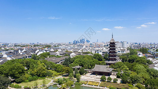 苏州老城区城市风光图片